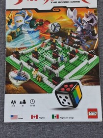 LEGO Ninjago Board Game 3856 Instructions Manual Lot Rules Booklet Replacement