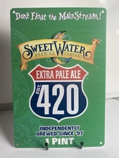 Sweetwater Brewing - Extra Pale Ale Sign - Est 420 - Craft Beer - Fishing