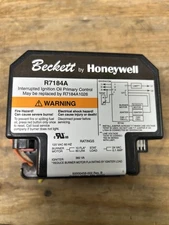 Honeywell R7184A 1075 Oil Burner Primary Control - Beckett AF AFG R7184A