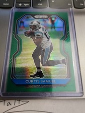 Curtis Samuel - 2020 Panini Prizm - #235 - Prizm Green Football Panthers