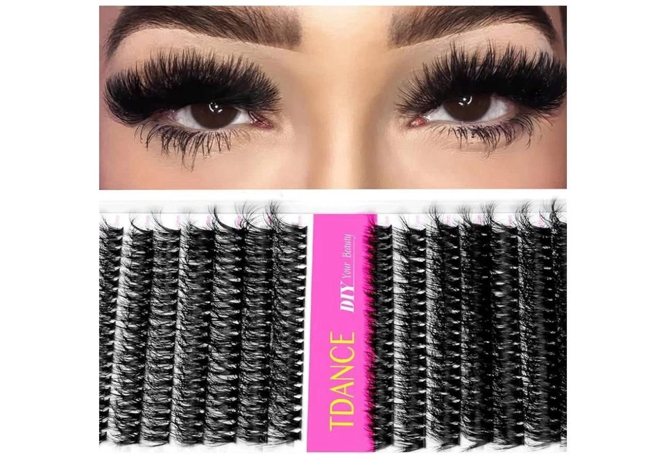 TDANCE DIY Lash Extension Kit 280 pcs cluster lashes kit . Brand New - Image 2 of 4