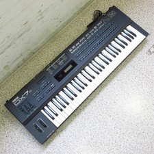 YAMAHA DX7s Synthesizer Keyboard 61-Key Tested AC100V Japan