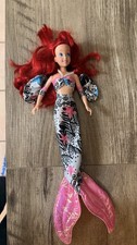 TYCO Little Mermaid Whale of a Tale Ariel Doll #1833 Disney Vintage 1992 Rare