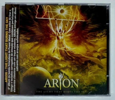ARION - THE LIGHT THAT BURNS THE SKY (HELLOWEEN EDGUY) CD SEALED BRAZIL IMPORT