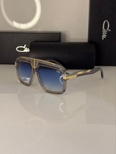 Cazal Sunglasses Smokey Gray Blue Golden Legends Glasses
