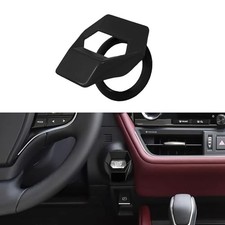 Car Engine Start/Stop Button Cover, Push to Start Button Cover, Zinc Black