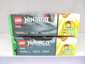 LEGO NINJAGO Warrior Bike 70501 Cole's Earth Driller 70502 Set In 2013 New