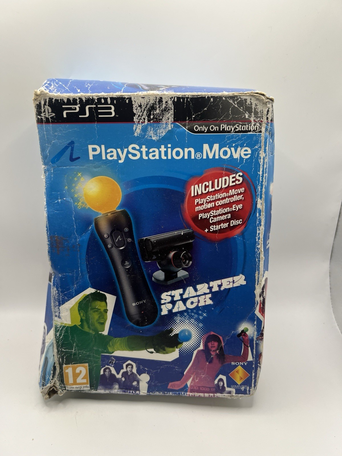 PS3 Move Starter Pack with PlayStation Eye Camera, Move Controller and Starter D
