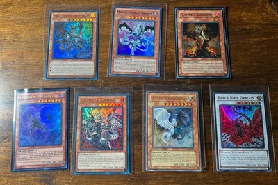 Yu-gi-oh! Card Lot Black Rose Dragon Stardust Dragon 7 Holos Base