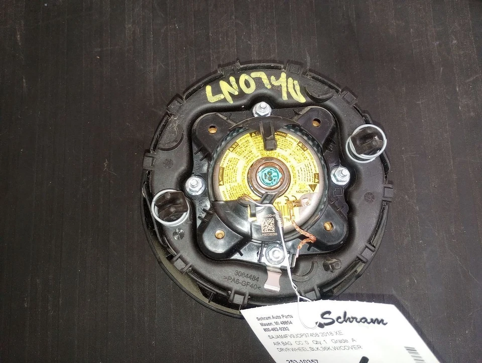 Bolsa de aire para volante T2H37876PVJ compatible con 17-19 XE 2561837 Foto 4 de 4