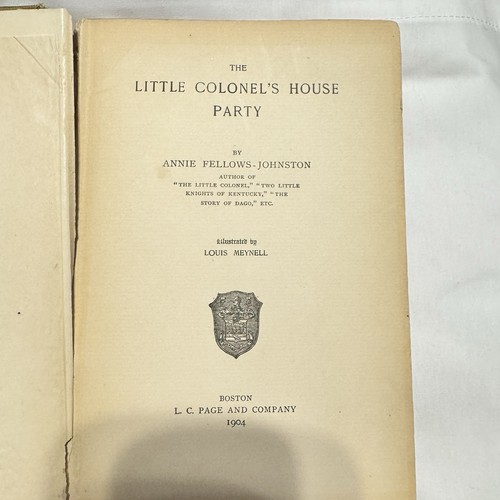 The Little Colonel's Book Series By Annie Fellows Johnston 1904-1919 Printings - Picture 13 of 17