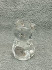 Fenton Clear Glass Sitting Bear BLANK  — photo 3