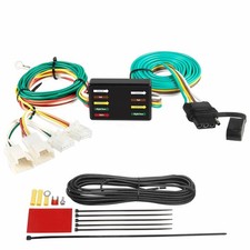 Trailer Hitch Light Wire Harness Custom 4 Way Flat For Infiniti G35 G37 G25 Q60