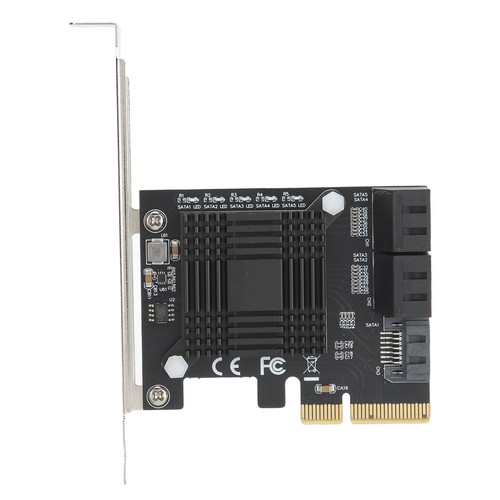 Expansion Card PCIE To 5 Ports SATA3.0 Module Converter Board JMB585 Chip For FY - Afbeelding 8 van 18
