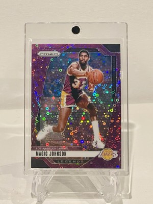 Magic Johnson 2024-25 Panini Prizm Fast Break /75 Purple