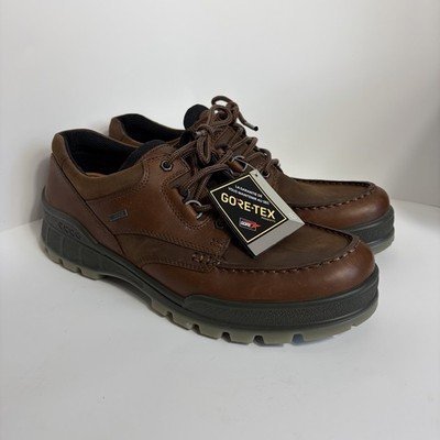 ECCO Track 25 Low GORE-TEX Waterproof Leather Hiking Shoes Bison Brown NWT NEW
