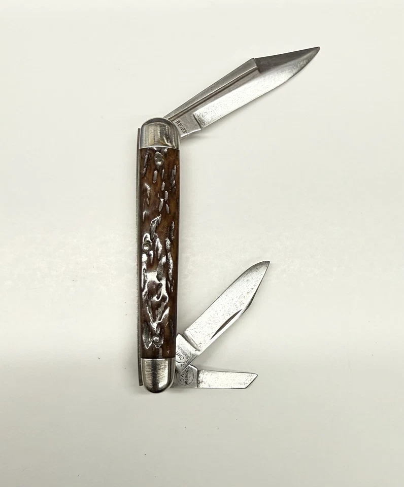 REMINGTON R6393 STAG 3 HOJAS WHITTLER VINTAGE AÑOS 1920-1933 CON RANURA DE SANGRE Foto 4 de 4