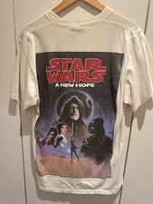 Star Wars A جديد Hope - Episode 4 قديم للمقتنيات T-قميص 1995 Size L
