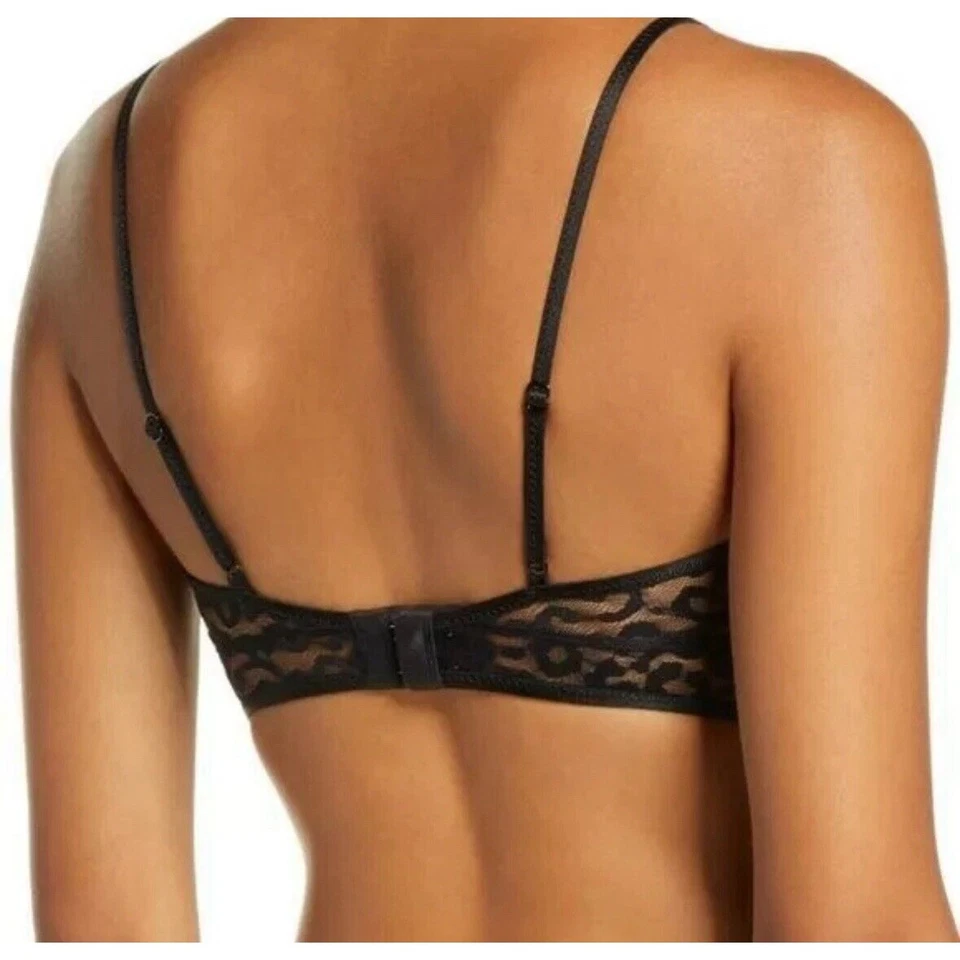 Free People Toni Bralette 胸罩 蕾丝豹纹 尺寸 S 全新 + 快速发货 — 第 2/2 张图片