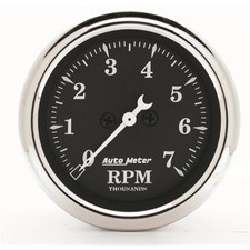 Auto Meter 1797 Old Tyme Black Tachometer Auto Meter 1797 Old Tyme Black Tachometer