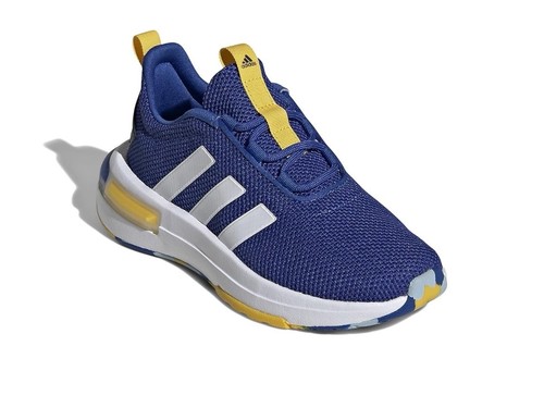 Adidas Racer Trainers Juniors Boys Blue Size UK 4.5 (Ref160) Adidas Racer Trainers Juniors Boys Blue Size UK 4.5 (Ref160)