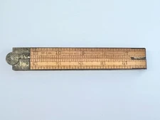 Vintage Unique Stephens & Co No. 42 1/4 Wood Ruler. Good Condition. Rare