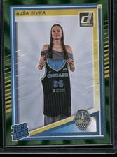 2025 Donruss WNBA #93 Ajsa Sivka Green Laser