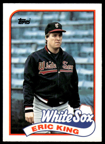 1989 Topps Traded #61T Eric King Chicago White Sox - Bild 1 von 2