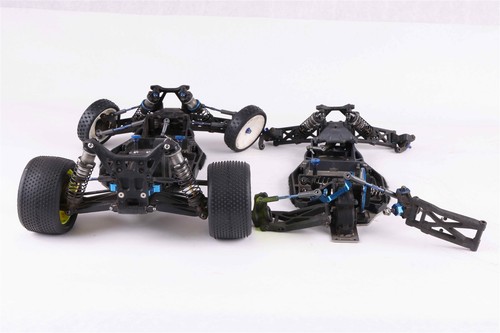 Two AE RC10B5M Lite || One Complete || One In Pieces || Box of Parts + New Body - Picture 6 of 8
