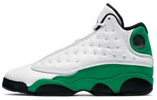 DB6536-113 Jordan 13 Retro "White Lucky Green" GS Basketball Shoes