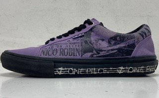 Vans Skate Old Skool One Piece Nico Robin Purple Black Sneakers Men's Size 9