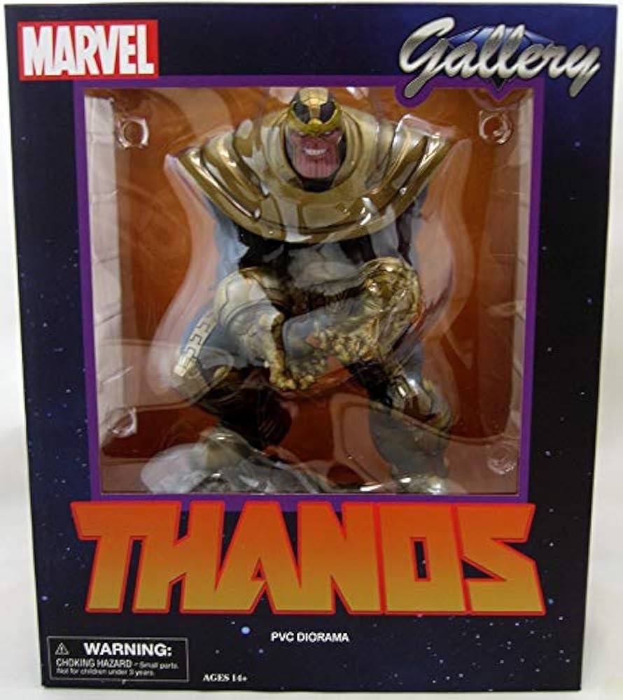 Marvel Gallery Diorama Thanos 9-inch PVC Statue Diamond Sele