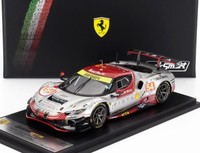 Looksmart 1/43 Ferrari 296 GT3 54 Rigon Le Mans 2024 Statisches Modell Diecast