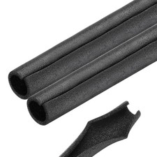 2pcs Pipe Insulation Foam Tube 2-3/8" ID x 3-5/32" OD 2ft Heat Preservation