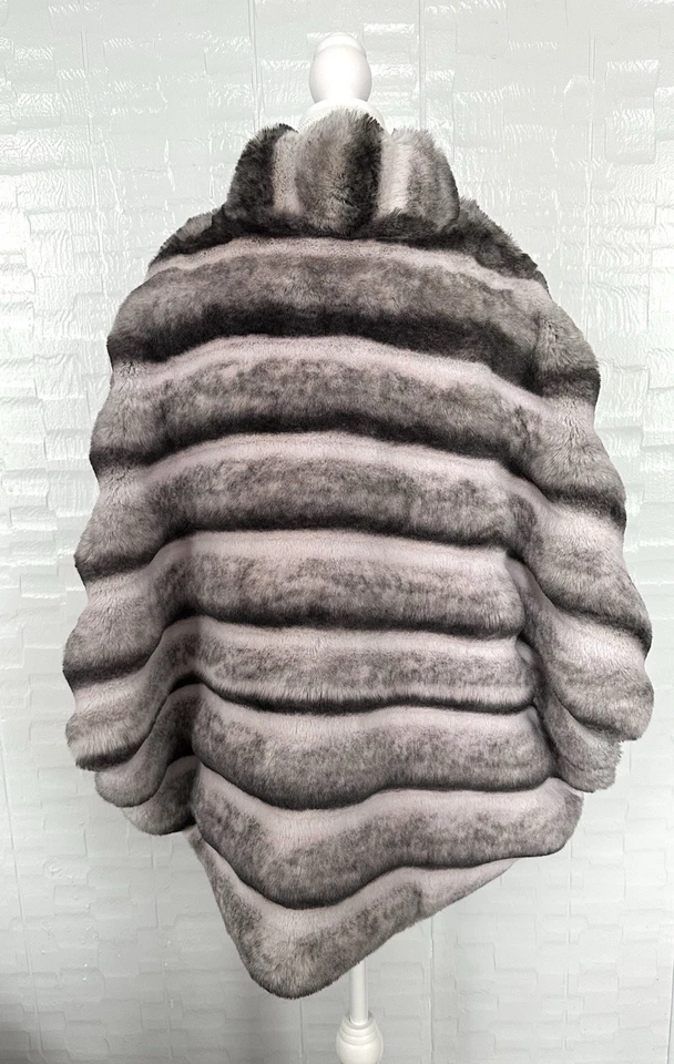 Capa Belle Fare Gris Ombré Imitación Piel Cremallera Talla TALLA ÚNICA AUTÉNTICA NUEVA CON ETIQUETAS Foto 3 de 4