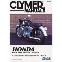 Honda 450 500Cc Twins (1965-1976) Workshop Manual Clymer