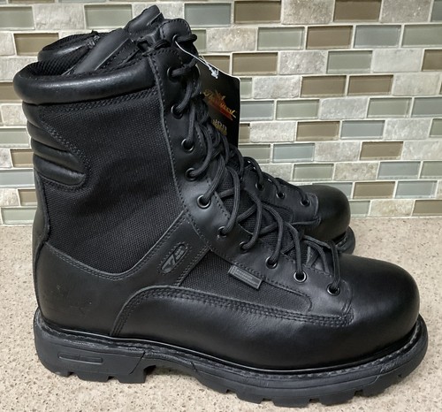Thorogood Men's GEN-Flex2 8” Tacticle Side Zip Waterproof Boots 834-7991 Black - Picture 2 of 19
