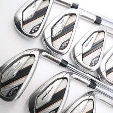 Callaway Mavrik Irons / 5-PW+GW / Stiff Flex True Temper Evaluate Tour Shafts