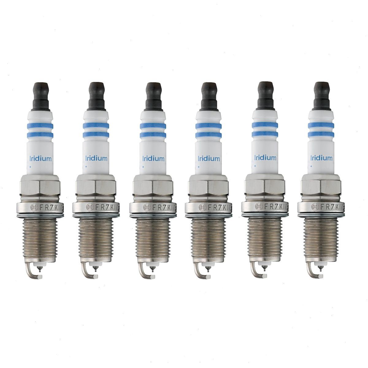 6 pc Bosch Double Iridium Spark Plugs for 2001-2010 Toyota Highlander 3.0L oe