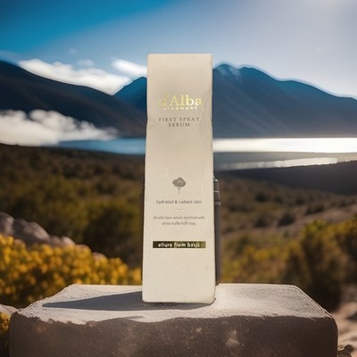 Hydrating White Truffle Serum Spray for Radiant, Glowing Skin, Vegan, 1.69 fl