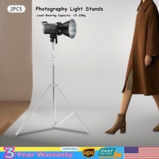 2pcs Photography Studio Lighting Softbox Photo Light Muslin Backdrop Stand Kit
