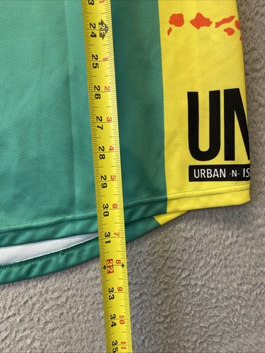 Hawaii Hawaiian Tribal Jersey Large MAUI Aloha GREEN YELLOW / 133-24 - Picture 5 of 8