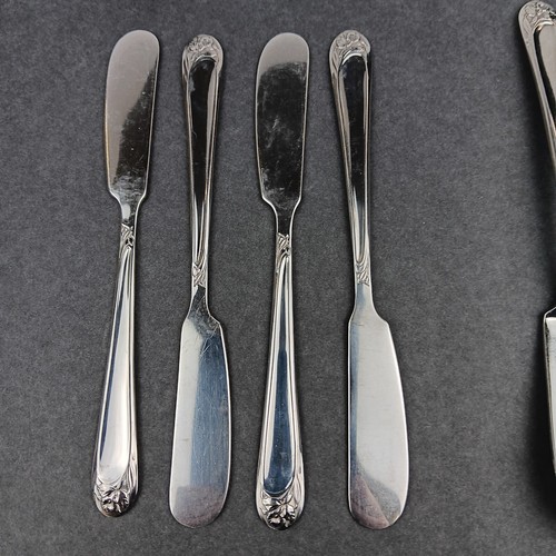 Rare 15 PC Estate USA Stainless WHISPERING HOPE Iced Tea Cocktail Gravy Butter - Picture 4 of 14