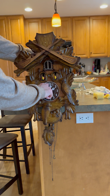 New in Box Antique Vintage Kaiser Hunting CUCKOO CLOCK Wall | eBay