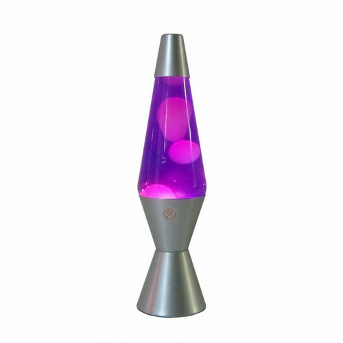 Lava Lamp 37cm Night Light Decor Various Colours Party Silver Base Large AUS - Picture 7 of 11