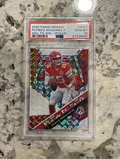 2020 Panini Mosaic Patrick Mahomes Will to Win Mosaic PSA 10 *930