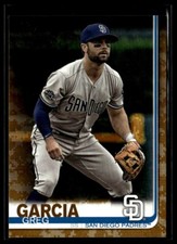 2019 Topps 450 Greg Garcia San Diego Padres Memorial Day Camo 24/25