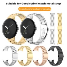 Stainless Steel Strap Bracelet Metal Watchband For Google Pixel Watch Band