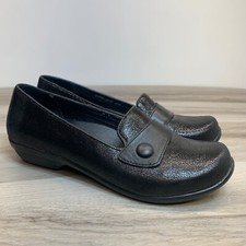 Dansko Women  s Olena Black Work Slip-On US 8.5 - 9 39 Mary Jane Loafers Clogs