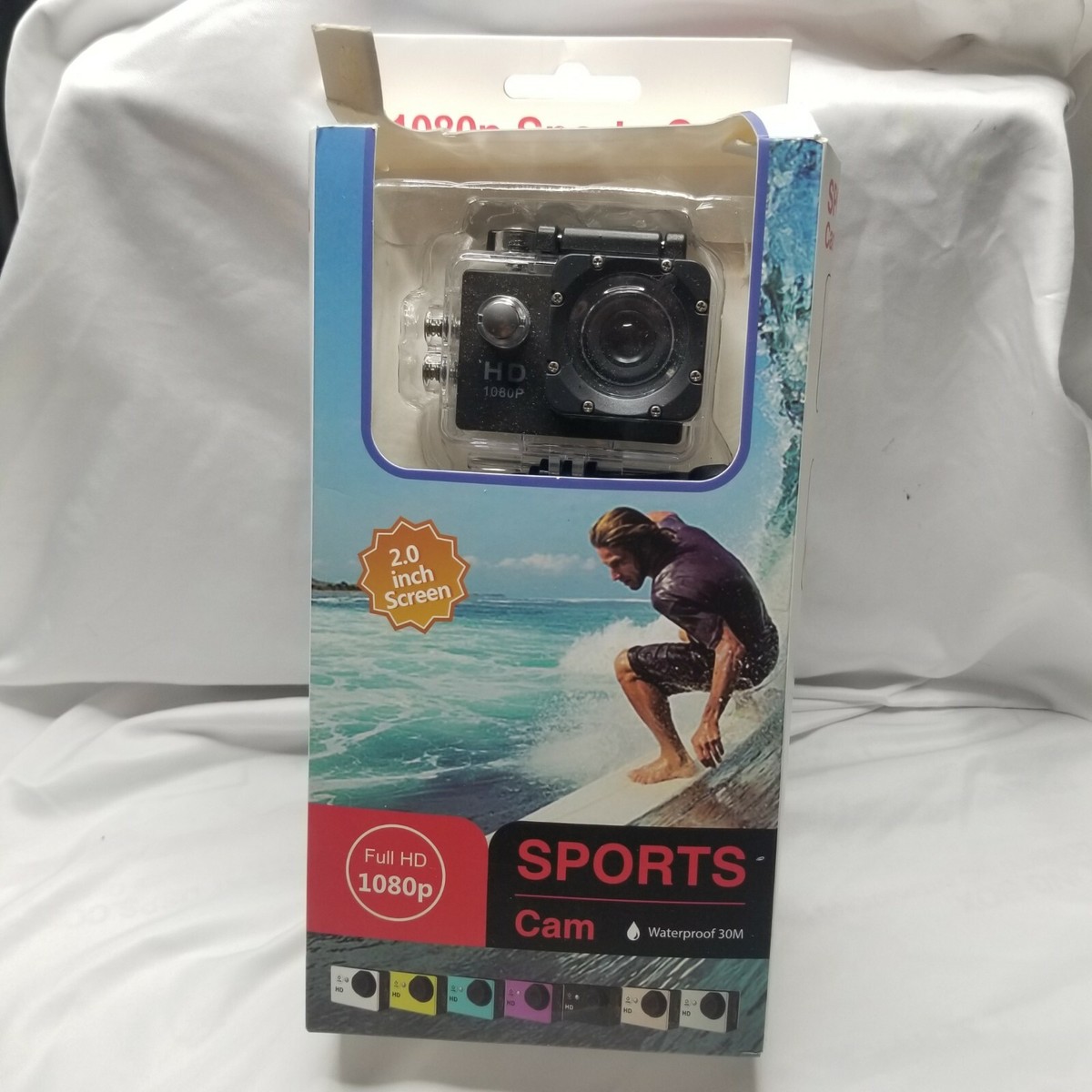 Vemont Action Camera 1080P 12MP Sports Camera Full HD Inch